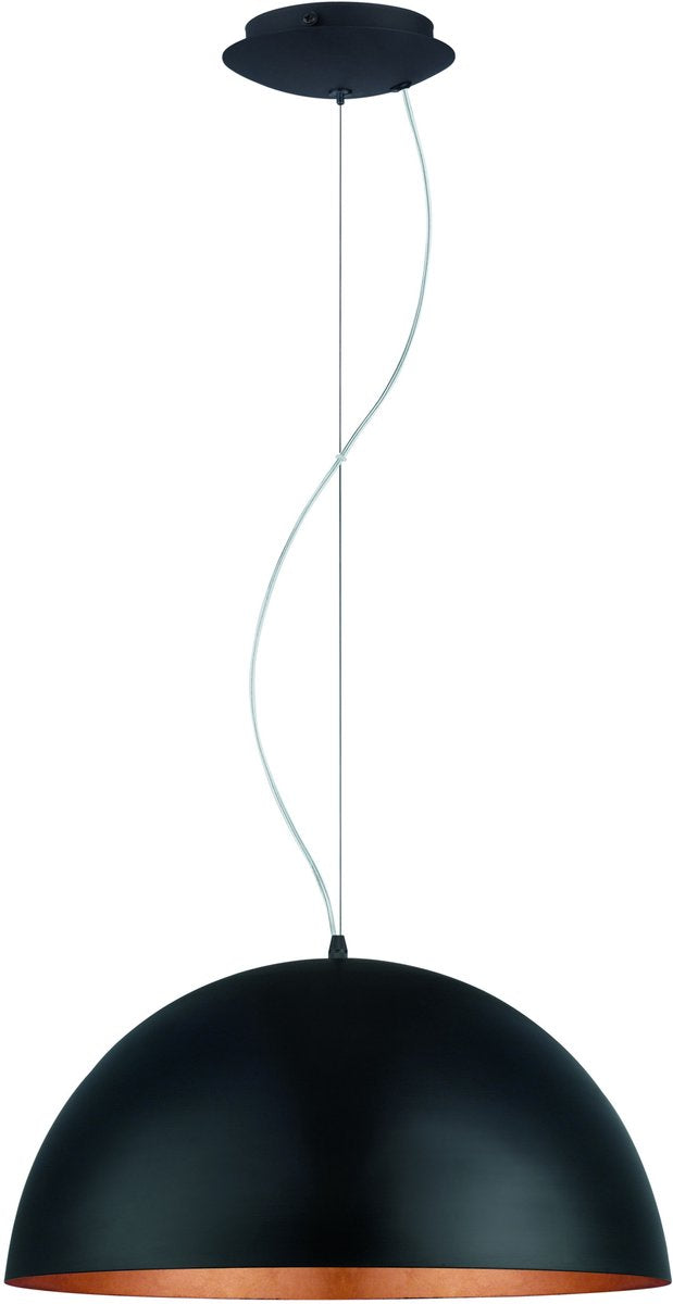 Eglo Gaetano 1 Hängelampe – E27 – ø 53 cm – Schwarzgold