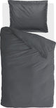 Walra Bettbezug Vintage-Satin – 140 x 220 – 100 % Baumwolle – Anthrazit