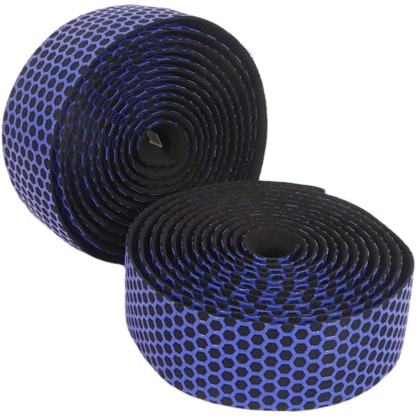 Edge Lenkerband Silikon rutschfest blau (2 Stück in einer Box)