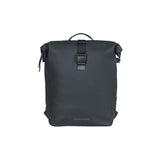 Basil SoHo Nordlicht Fahrradrucksack - schwarzer moderner Rucksack mit LED-Licht für Damen Herren Elektrofahrrad - wasserdicht - 17L - schwarz - afbeelding 3