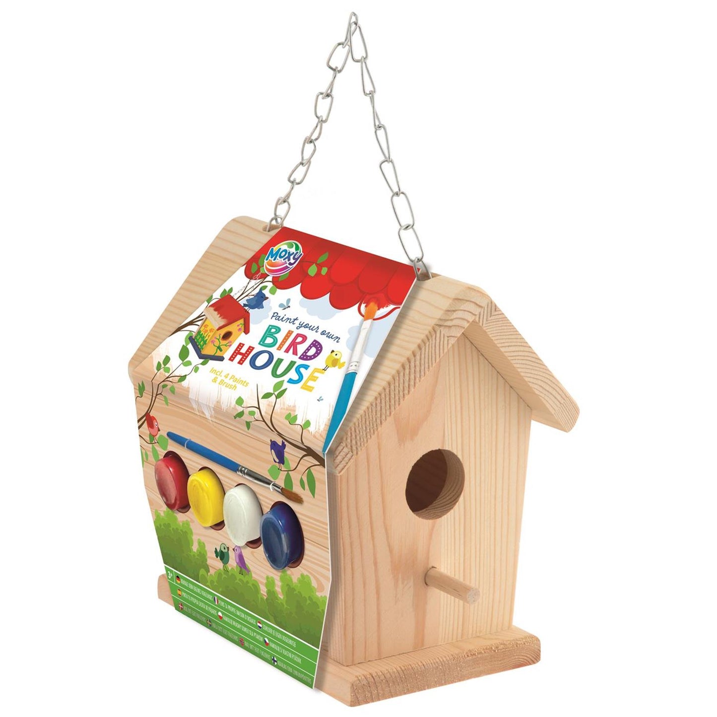 Kreative Handwerksgruppe Schmerz Ihr eigenes Vogelhausfarbe Set