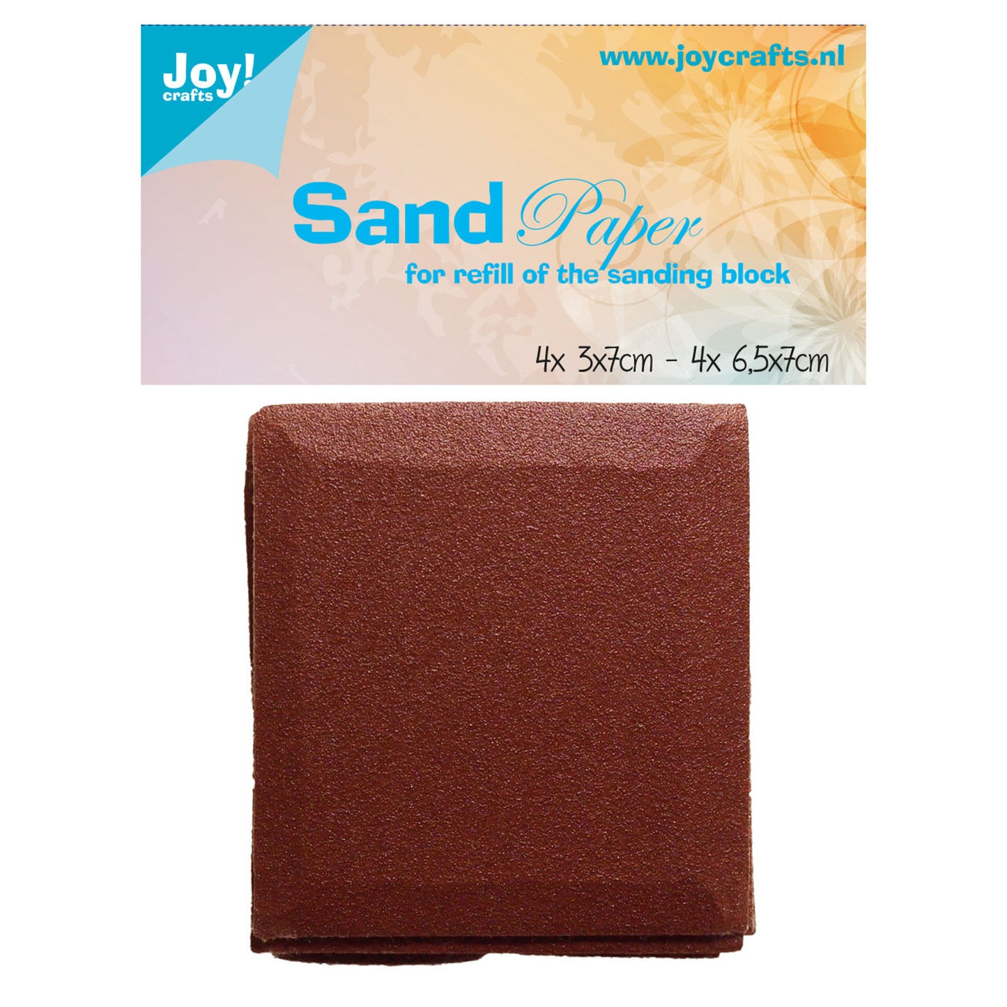 Joy!crafts • Ersatzschleifpapier für Schleifblock 8Stk