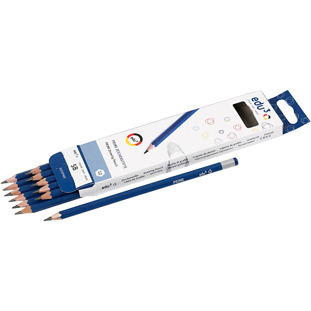 Edu3 Edu Zeichenstift, 5b, 12 Stück, 1 Box