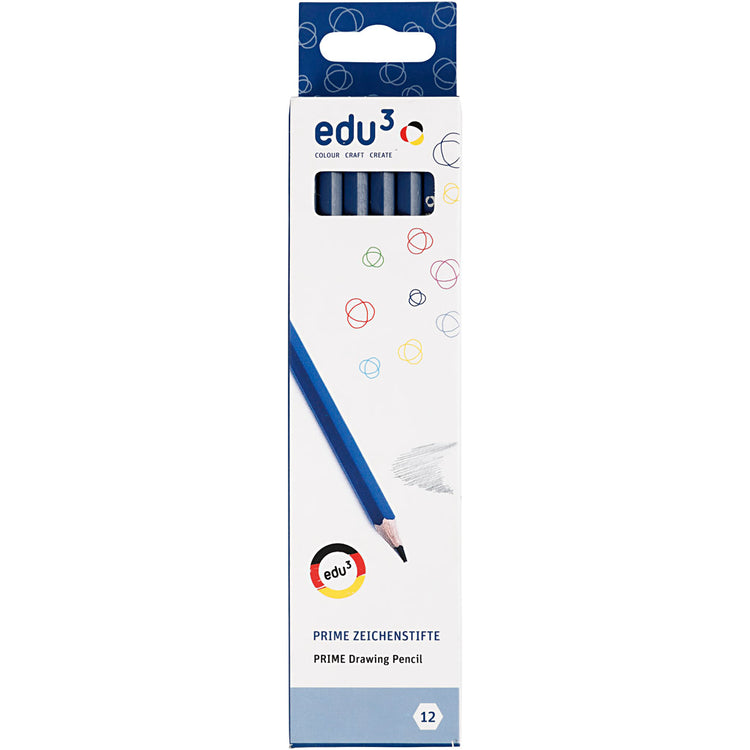 Edu3 Edu Zeichenstift, 8b, 12 Stück, 1 Box