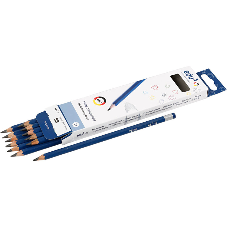 Edu3 Edu Zeichenstift, 8b, 12 Stück, 1 Box