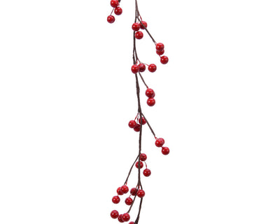 Decoris Girlande Beeren rot L130cm