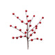Decoris Kunstzweig mit Beeren rot 3x15x26cm