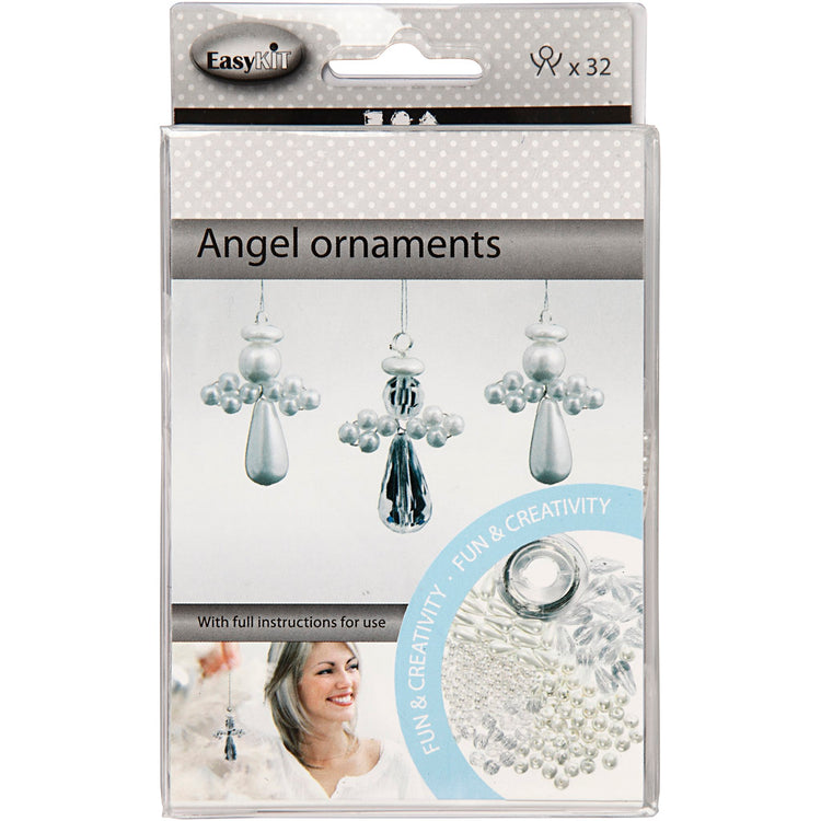 Creativ Company Engel-Ornamente, H: 2,8 cm, 32 Stück 1 Box