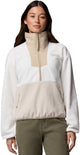 Columbia Sequoia Grove™ 1 2-Reißverschluss-Fleece-Damen-Outdoor-Pullover – Meersalz, dunkler Stein, uraltes Fossil