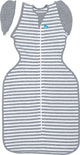 Love to dream™ Babyschlafsack swaddle up™ – Reduziertes Pucken – Baby 3–6 Monate – 6–8,5 kg – ganzjährig – Grau