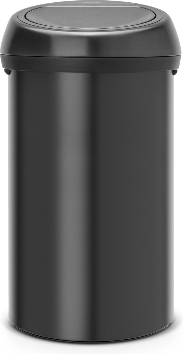 Brabantia Touch Bin Abfallbehälter – 60 Liter – Mattschwarz