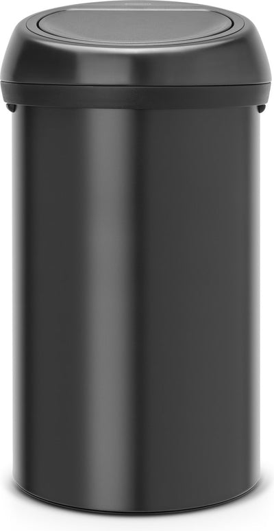Brabantia Touch Bin Abfallbehälter – 60 Liter – Mattschwarz