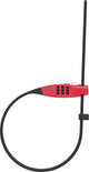 Abus Combiflex Travelguard Rot