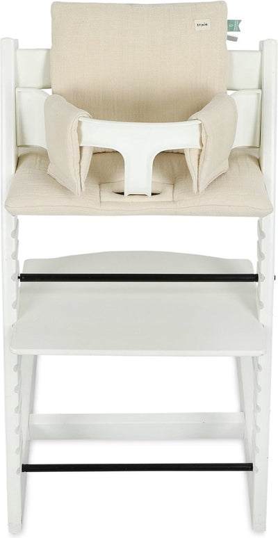 Trixie Sitzverkleinerer – Bliss Beige – perfekt für Stokke Tripptrapp – Esszimmerstuhlkissen – Beige