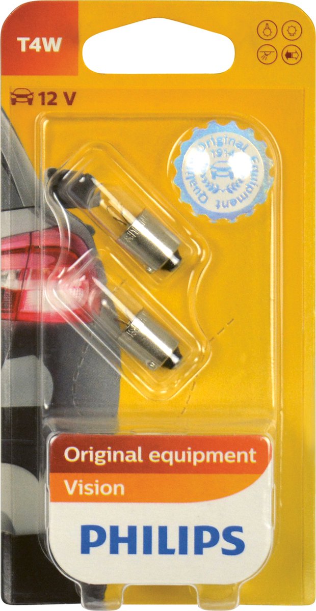 Philips Kugellampe Sockellampe 4w phil. Blase oder 2