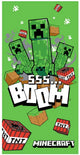 Minecraft Handtuchbaum 70 x 140 cm – Baumwolle