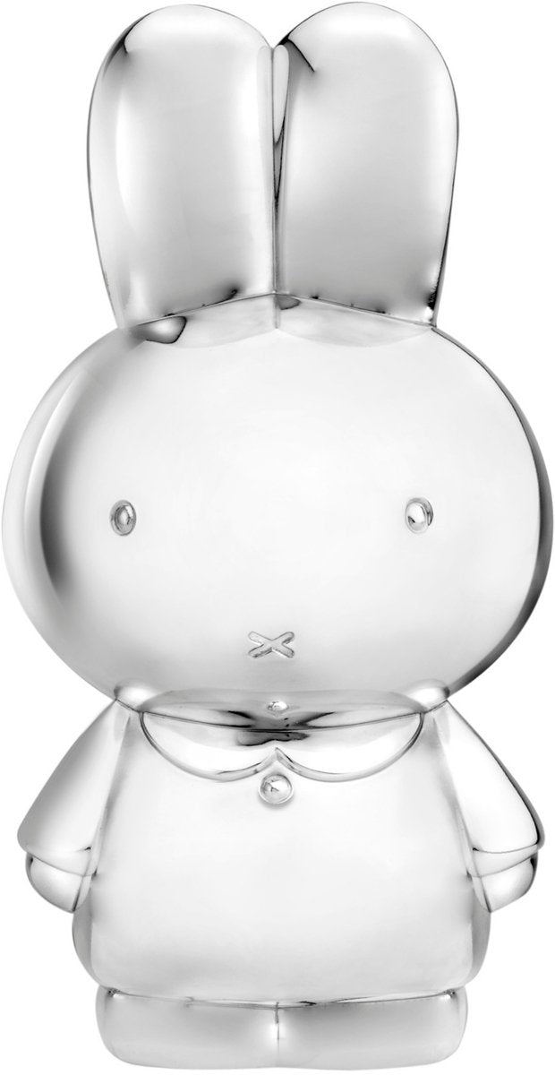 Zilverstad - Miffy Spardose - versilbert