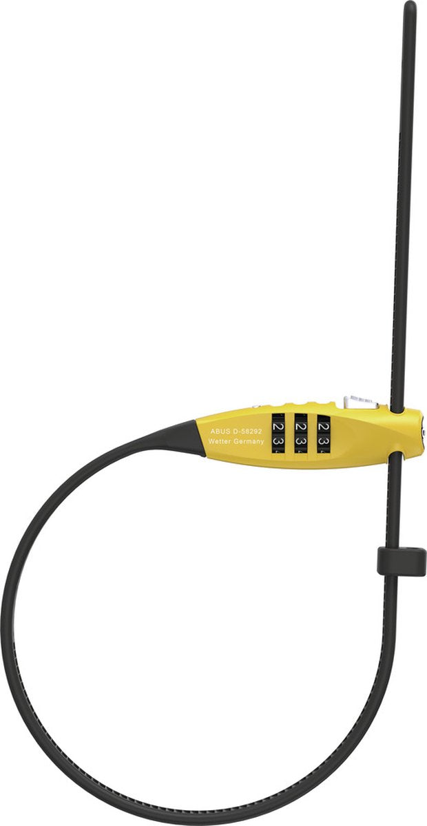 Abus Combiflex Travelguard Gelb