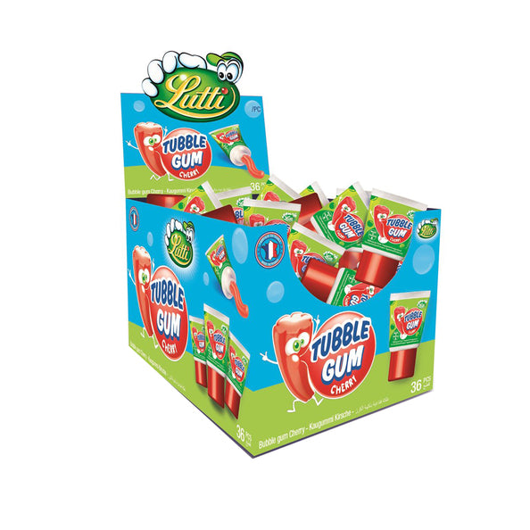 Lutti Tubble Gum Kirschtube (36x 35gr)