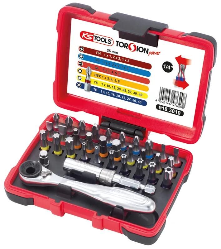 KS Tools Bit Box 32tlg.