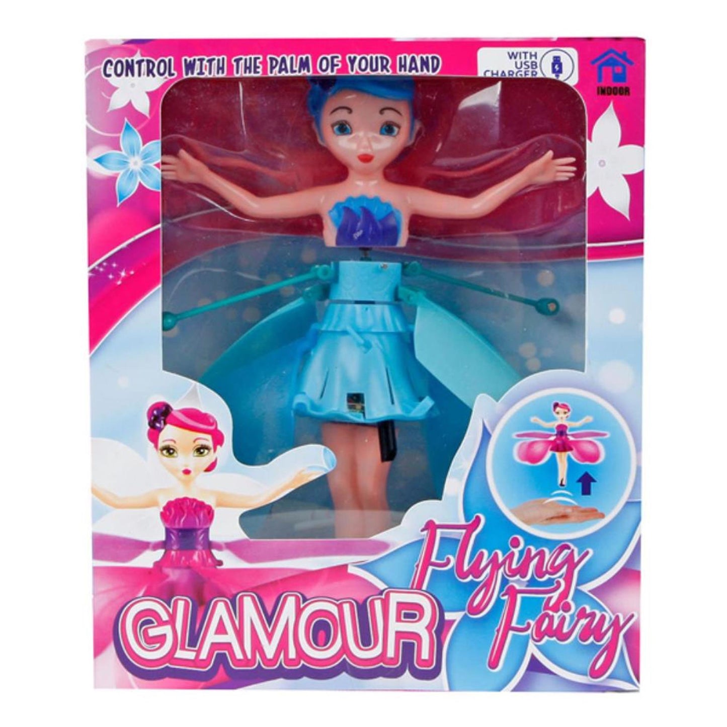 Glamour fliegende Fee 16,5cm