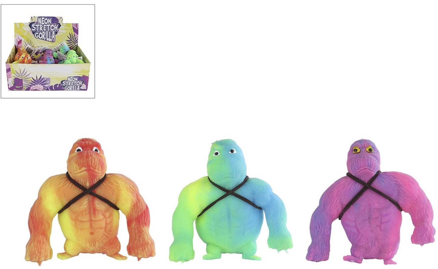 Super Stretch Gorilla, 12 cm