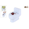 Kot-Toilette mit 10 cm hohem Kotwasseraustritt