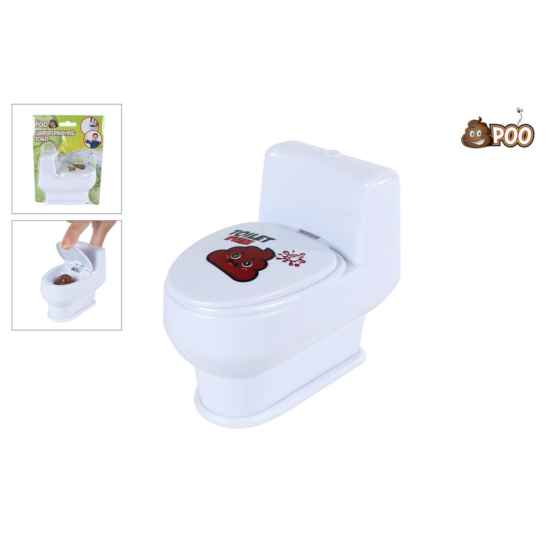 Kot-Toilette mit 10 cm hohem Kotwasseraustritt