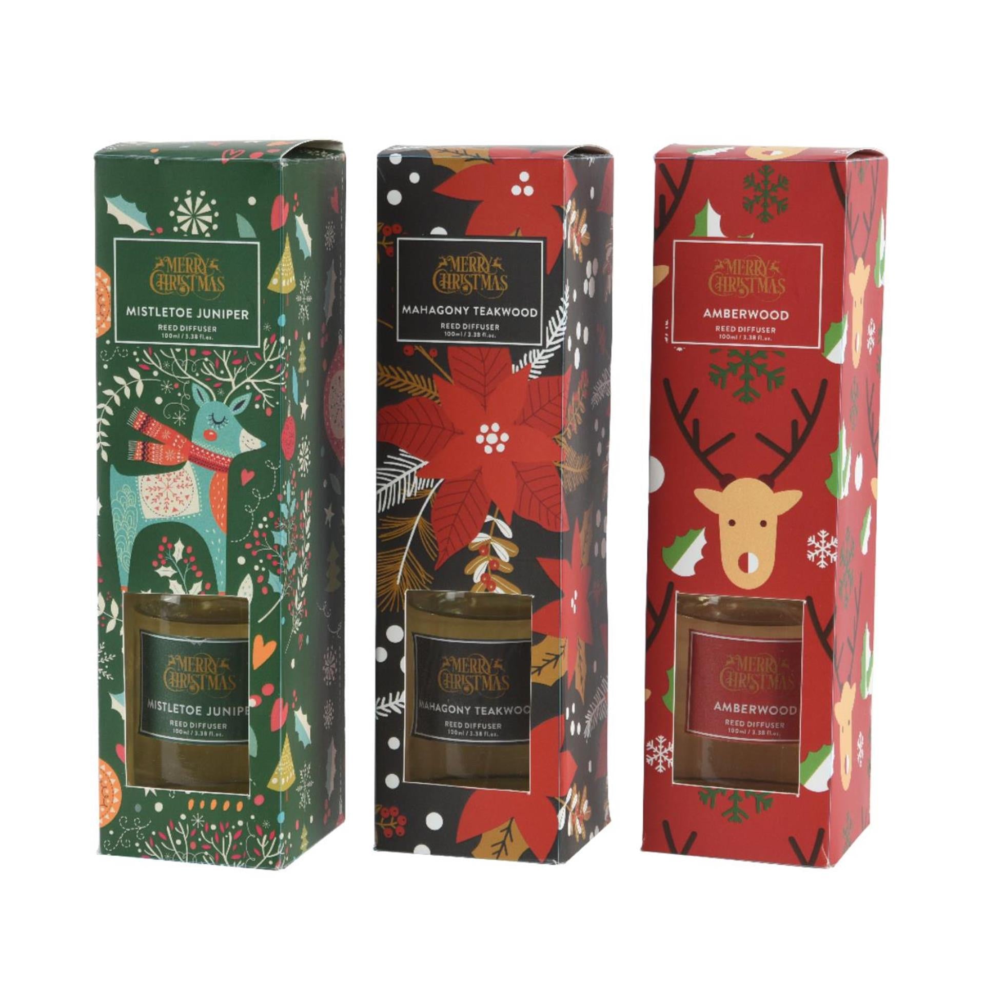 Decoris Weihnachtsduftset mit Duftstäbchen 5,5x20cm