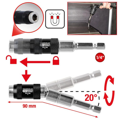 KS Tools Magn. Schnellveröffentlichungsbit H 1 4 M.Joint