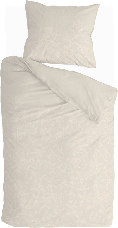 Walra Bettbezug Schafgarbe Eleganz – 140 x 220 – 100 % Baumwolle (BCI) – Sand