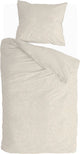 Walra Bettbezug Schafgarbe Eleganz – 140 x 220 – 100 % Baumwolle (BCI) – Sand