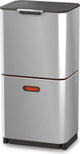 Joseph Joseph Intelligenter Abfallbehälter Totem Max – 60 l – Silber