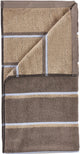 Zone Denmark Saunatuch 100 x 50 cm Taupe Kamel Himmelblau