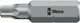 Wera Bits, IP Torx Plus, 1 4, 25ip O.Bore