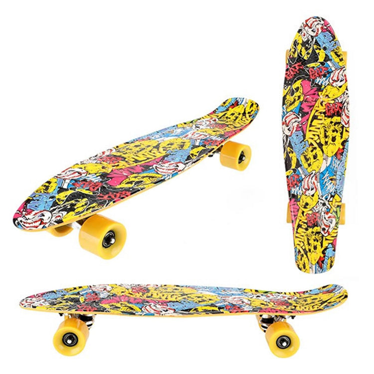 Toi-toys Toi Toys Skateboard Cool Print Skull 60cm