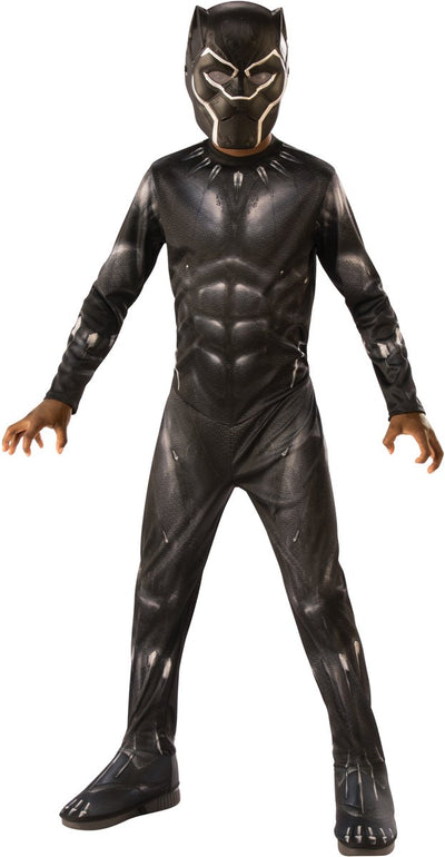 Rubine - Black Panther Kostüm - Black Panther Kostüm Junge - Schwarz - Größe 104 - Karnevalskleidung - Fasching