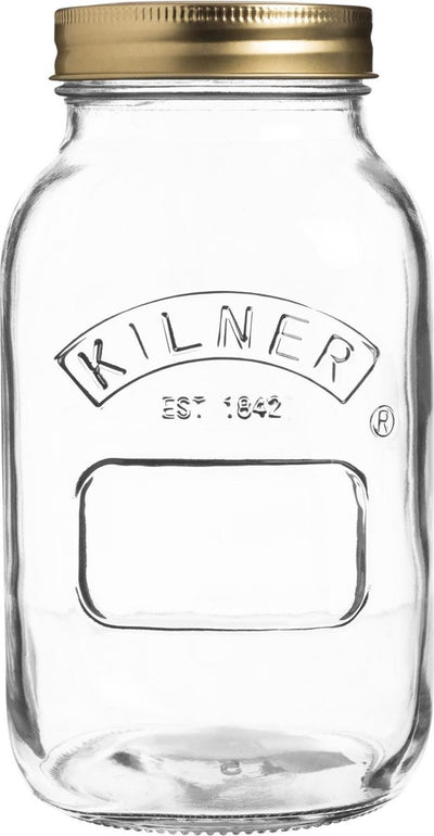 Kilner Einmachglas mit Schraubdeckel - ø 9,5 cm 1 Liter