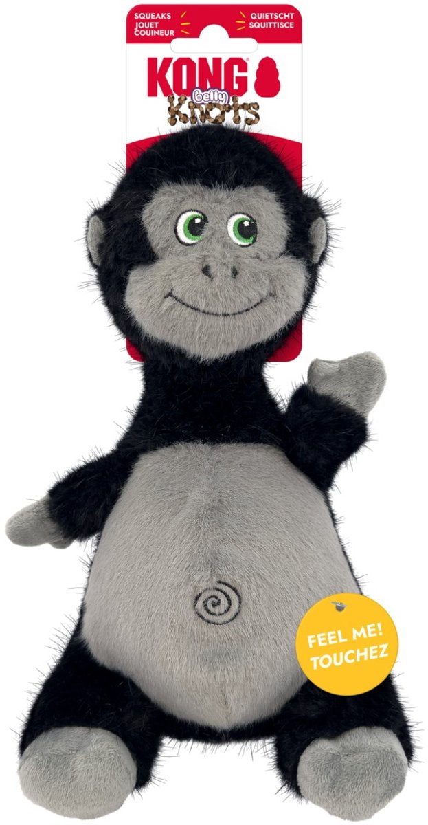 Kong Mace Belly Gorilla - Kuscheltier - Schwarz M L