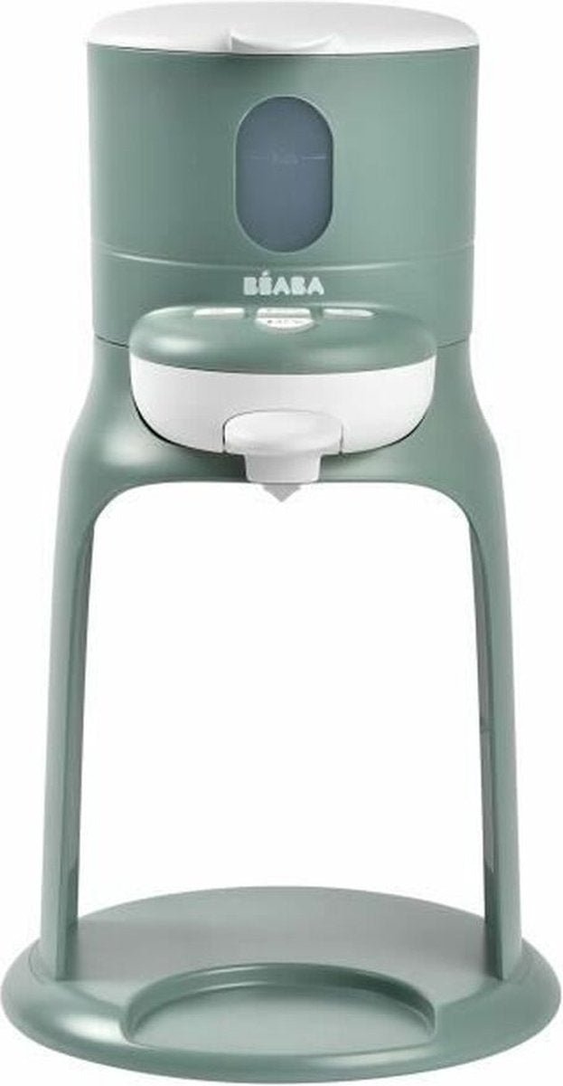 Béaba bib'expresso® Flaschenbereiter – schnelle Babyflaschenzubereitung – 30 Sekunden Aufheizzeit – einstellbare Temperatur – Flaschenwärmer – Bain-Marie-Funktion – Eukalyptus