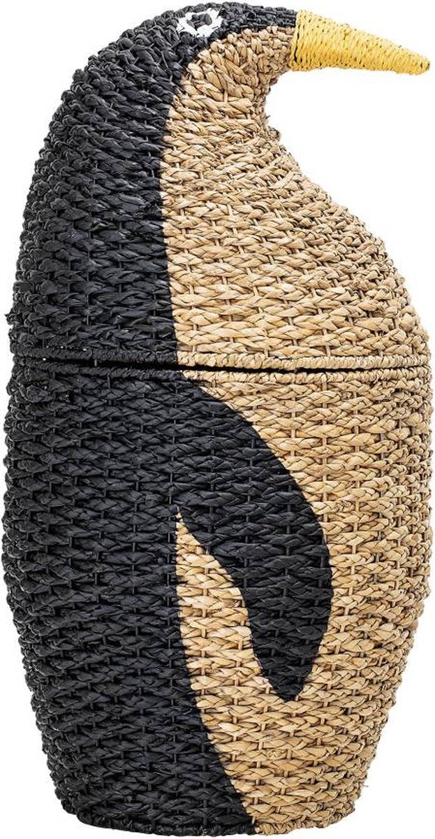 Bloomingville Mini Bloomingville Aufbewahrungskorb Pinguin Tazia – Natur