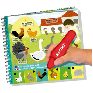 Jumbo Electro Wonderpen Mini Farm Farm Educational Game