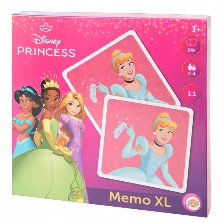Intro Disney Princess Memo Game XL 24 Karten
