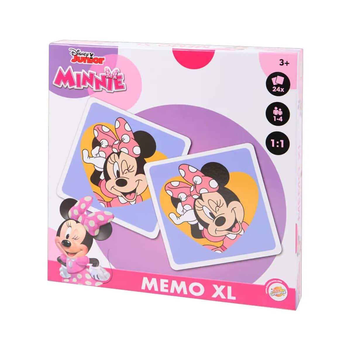 Intro Disney Minnie Mouse Fun Memo Game XL 24 Stücke
