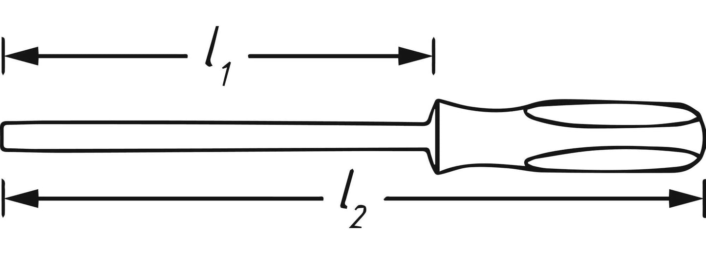 Hazet -Schraubendreher flexibel 10 mm