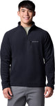 Columbia Fast Trek™ III Fleece-Herrenpullover mit halbem Reißverschluss – Schwarz – Größe L