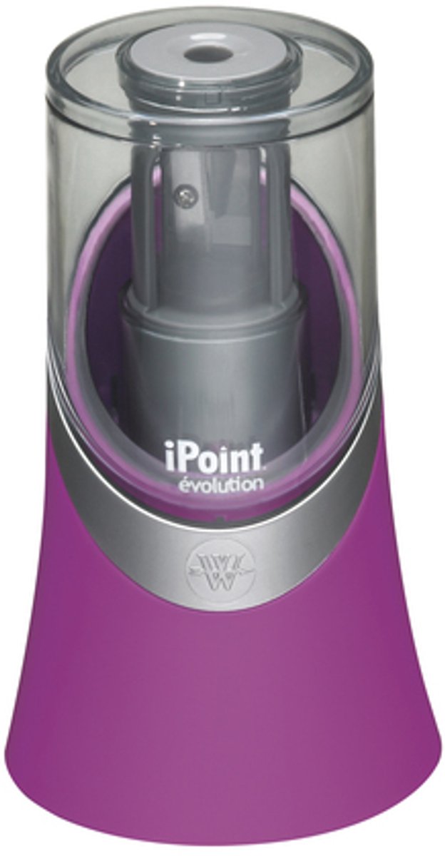 Westcott Bleistiftspitzer – iPoint Evolution – elektrisch – ohne Batterien – Pink – AC-E55032