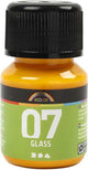 Creativ Company Permanent Glasfarbe gelb, 30 ml