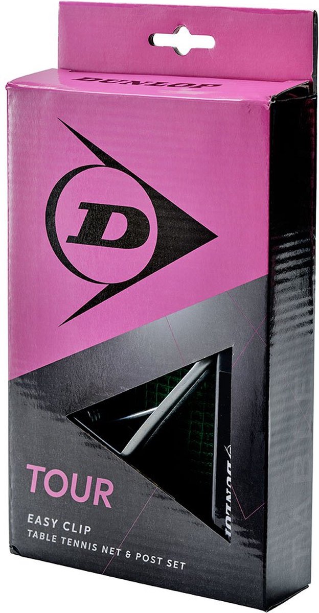 Dunlop - Tischtennis - Tour-Netzpfosten-Set