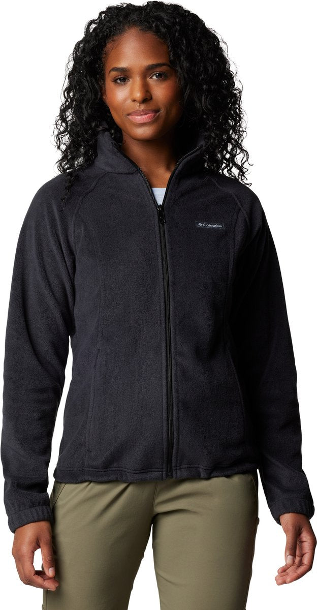 Columbia Benton Springs™ Full Zip Damen-Outdoor-Pullover – Schwarz